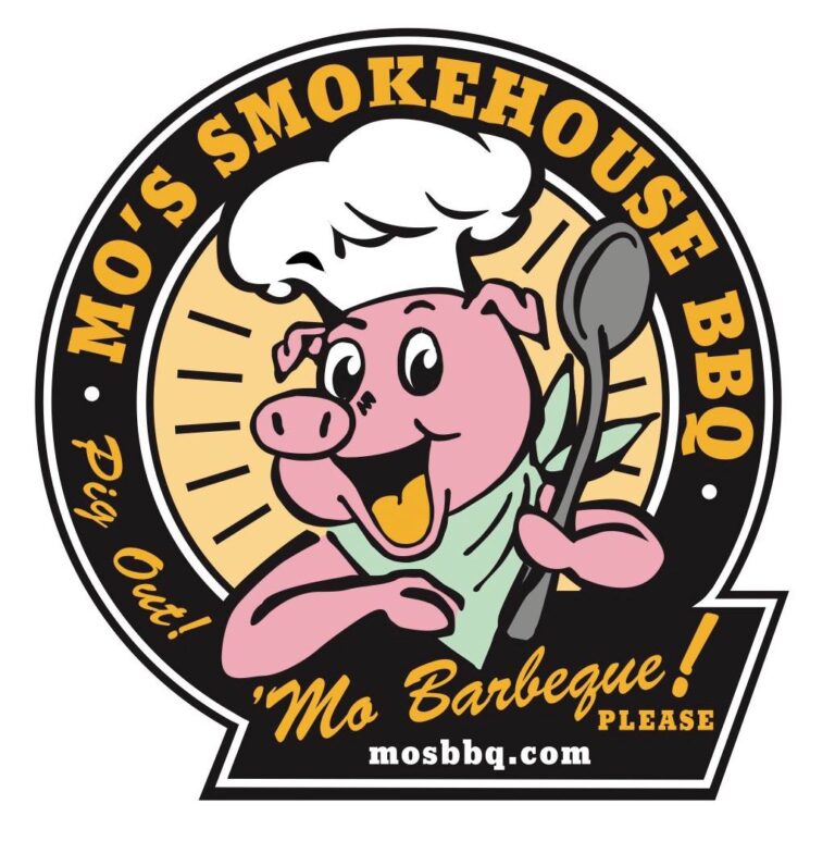 Smokin' Mo's BBQ Yellow Logo