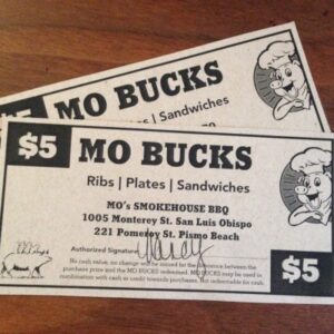 $5 Gift Certificate – MO Bucks